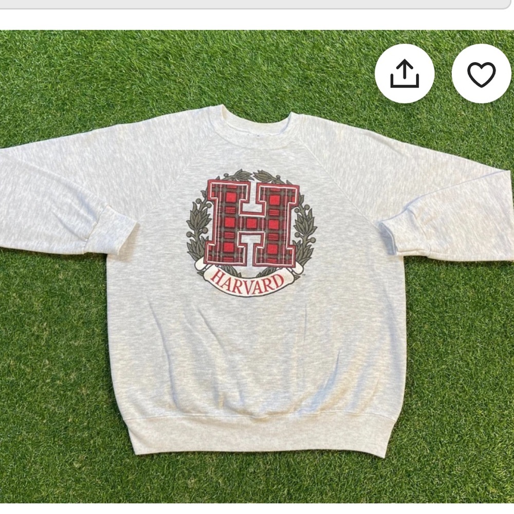 Vintage Harvard Sweatshirt
